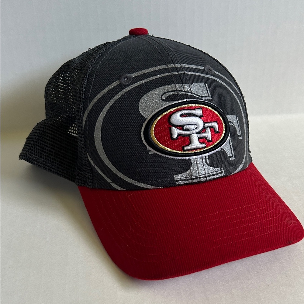 San Francisco 49ers Kids Cap - Red and Black